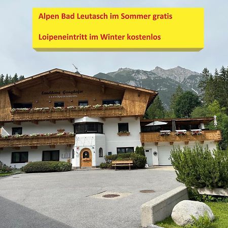 W4 Haus Ganghofer Lägenhet Leutasch Exteriör bild