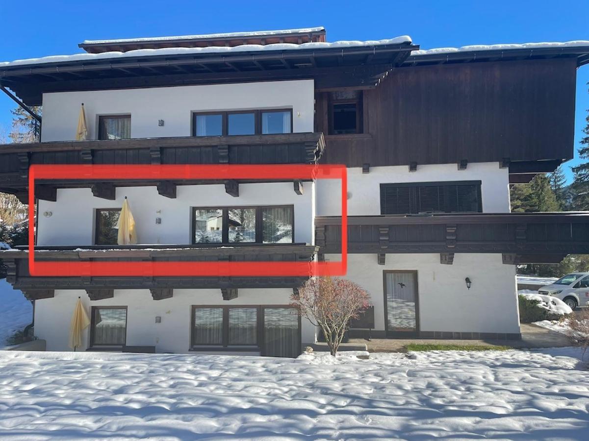 W4 Haus Ganghofer Lägenhet Leutasch Exteriör bild