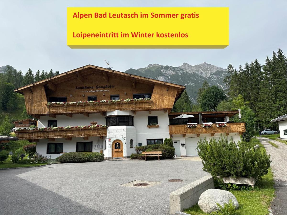 W4 Haus Ganghofer Lägenhet Leutasch Exteriör bild