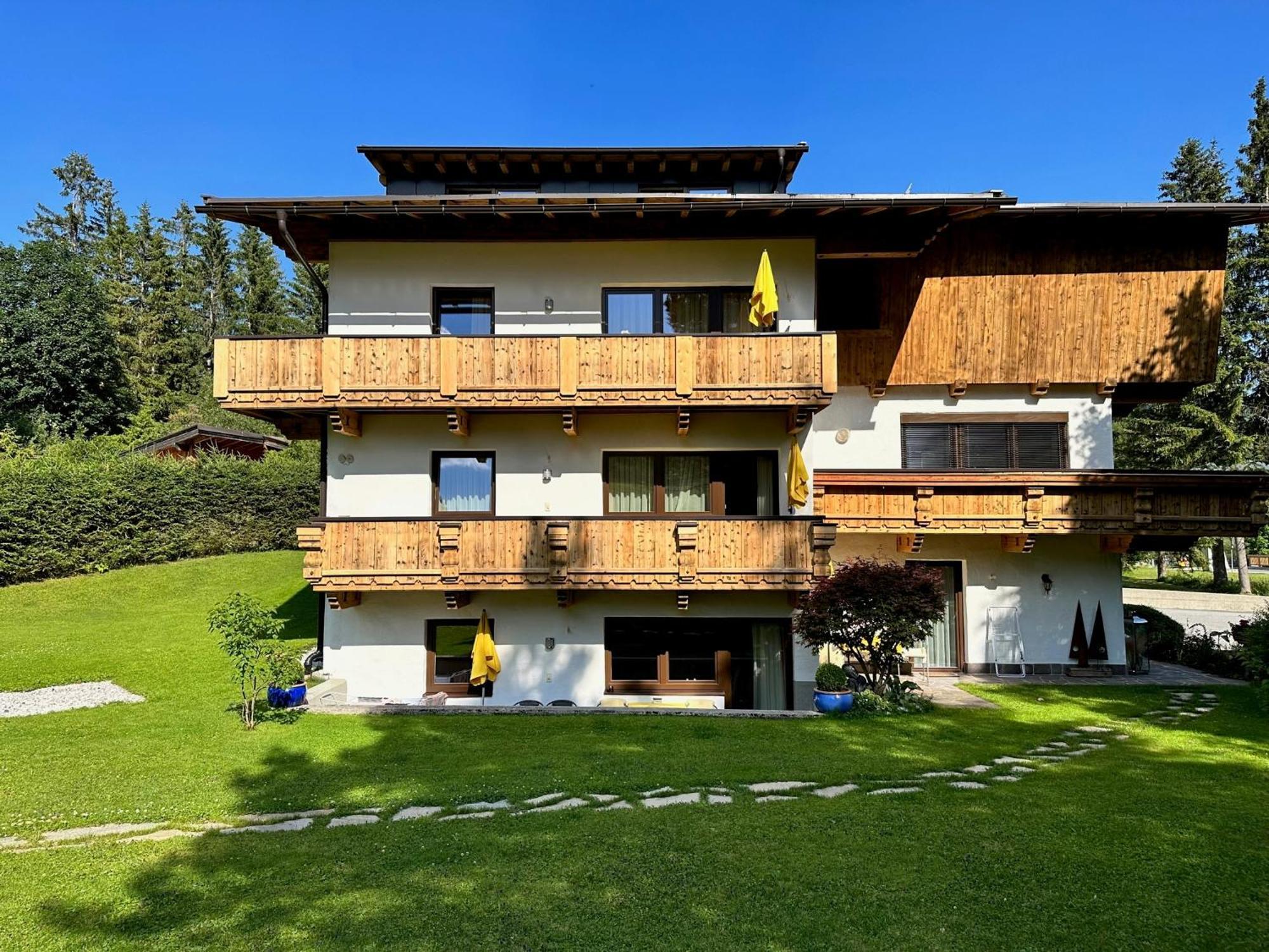W4 Haus Ganghofer Lägenhet Leutasch Exteriör bild